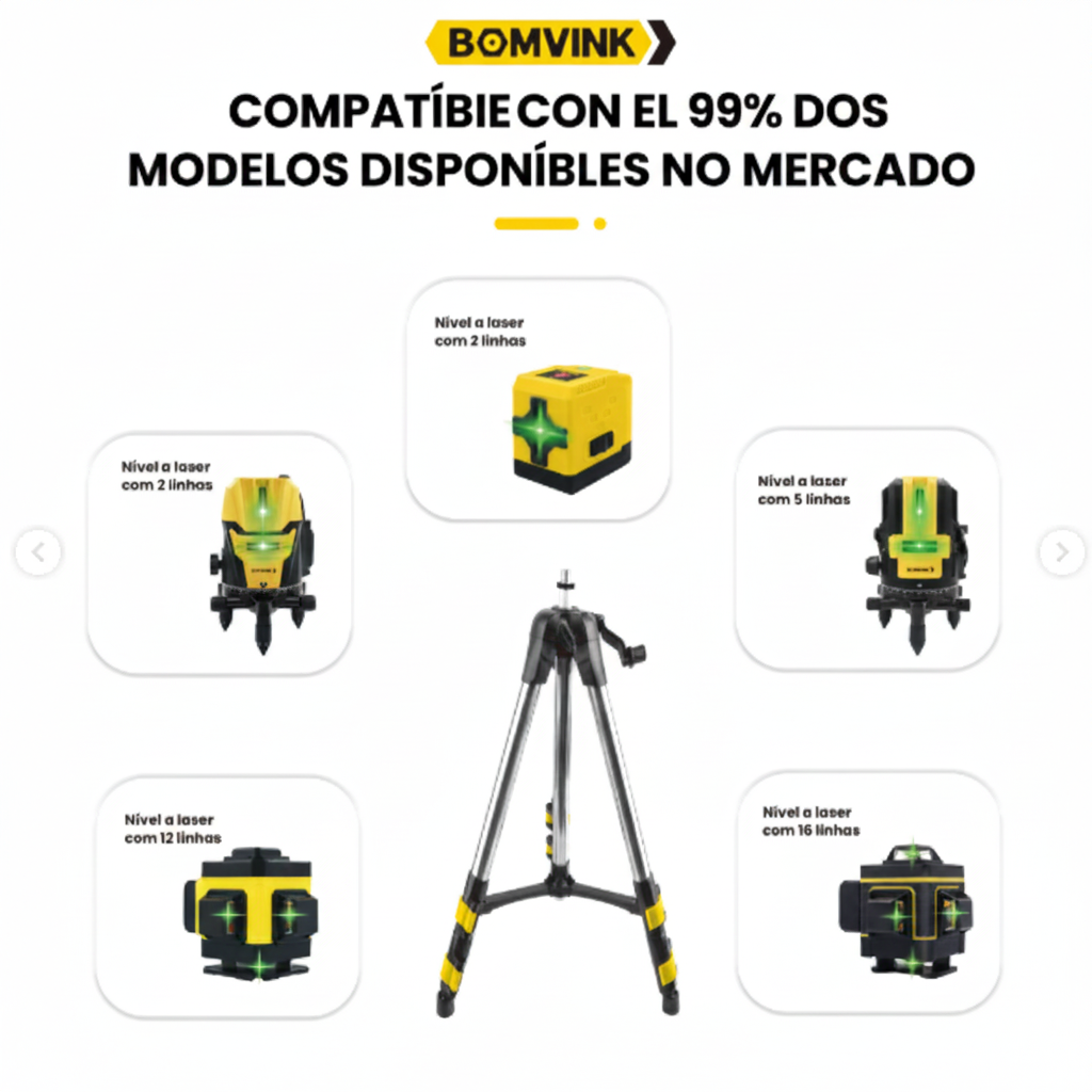 Trípode para Nivel Láser 1.2M - Imagen 2