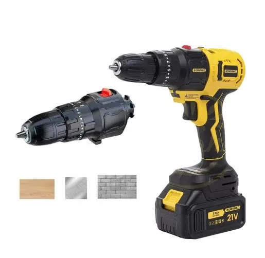 Taladro Atornillador Multicabezal 6 en 1